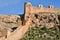 Historic castle and walls in Almeria - Spain