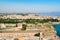 Historic center of Kerkyra town on the island of Corfu