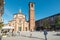 Historic center of Legnano and square San Magno, Italy