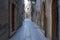 historic center of the medieval town of pacentro Abruzzo Italy