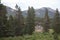 Historic chapel in Colorado, Rocky Mountains