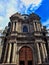 Historic church of baroque architecture of the Spanish Conquest in Latin America in the day.