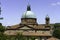 Historic church in Dogliani, Langhe, Italy