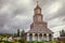 Historic church of Nercon, catholic temple located in the chilota commune of Castro in the region of the lakes, Chiloe, southern