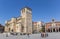 Historic church of San Juan in the center of Zamora