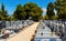 Historic Cimetiere Israelite Israelite Cemetery in old town district of Nice in France