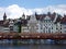 Historic city center of Lucerne with beautiful Chapel Bridge and lake Vierwaldstattersee, Luzern, Switzerland