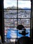 Historic city center of Quito, Ecuador. View at Panecillo hill