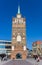 Historic city gate Kropeliner Tor in the center of Rostock