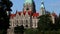 historic city hall of hannover germany video