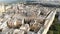 Historic cityscape of Mdina, overlooking St Paul\\\'s Cathedral - Aerial Upward Reveal Shot