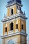 Historic clock tower of Governor Palace in Parma, Italy