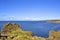 Historic Coastal View of the Scottish Lowlands