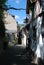 Historic cobbled lane in Beilstein Germany