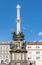 Historic column in the city of Prague