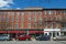 Historic commercial buildings in Lawrence, Massachusetts, USA