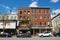 Historic commercial buildings in Lawrence, Massachusetts, USA