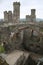 Historic Conwy Castle in Wales, Great Britain