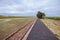 Historic Coonawarra Railway Station in Australia