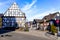 Historic core of Freudenberg with beautiful half-timbered houses in Siegerland, Germany