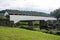 Historic covered bridge in Phillipi, West Virginia