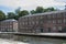 The historic Cromford Mills in the Derbyshire Peak District