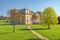 Historic Croome Court on a sunny Spring day.