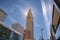 The historic Daniels & Fisher clock tower in Denver, Colorado