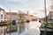 The historic Delfshaven, harbour port and the Pilgrim Fathers of Rotterdam, The Netherlands