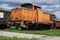 Historic diesel freight train transport theme