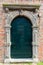 Historic door in Veere, Netherlands