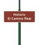 Historic El Camino Real road sign
