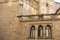 Historic facade religious building cathedral in Castellon,Spain