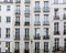 Historic facades in Paris