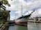 Historic Falls of Clyde in Honolulu Harbor