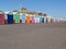 Historic and famous highly colourful beach hut of Hove