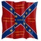 Historic Flag. US Civil War 1860`s. Confederate Battle Flag