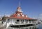 The historic former Hotel Del Coronado boathouse on Coronado Island