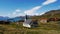 The historic former whaling settlement of Grytviken on South Georgia Island.