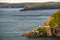 Historic Fort Amherst and lighthouse at The Narrows leading to S