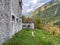 Historic fort Kluze and surrounding defense systems in the Soca valley