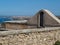 Historic fort named Forte do Pessegueiro in Porto covo at the Alentejo coast of Portugal