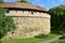 Historic fortification in Rothenburg, Germany