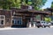 Historic gas station in Winthrop