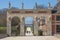 Historic gateway at Vaux-Le-Vicomte palace