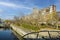 Historic Grain Silo No 5 in Montreal Old Port beside  Lachine Canal - Locks in Old Montreal