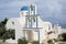 Historic Greek Orthodox Church on Santorini Island, Greece