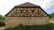 Historic half timbered barn in Pfaffenhofen, Upper Palatinate, Germany