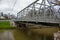 Historic Hartman Bridge Across The Nith River In New Hamburg, Ontario