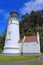 Historic Heceta Head Lighthouse in Morning Light, Pacific Northwest, Oregon, USA